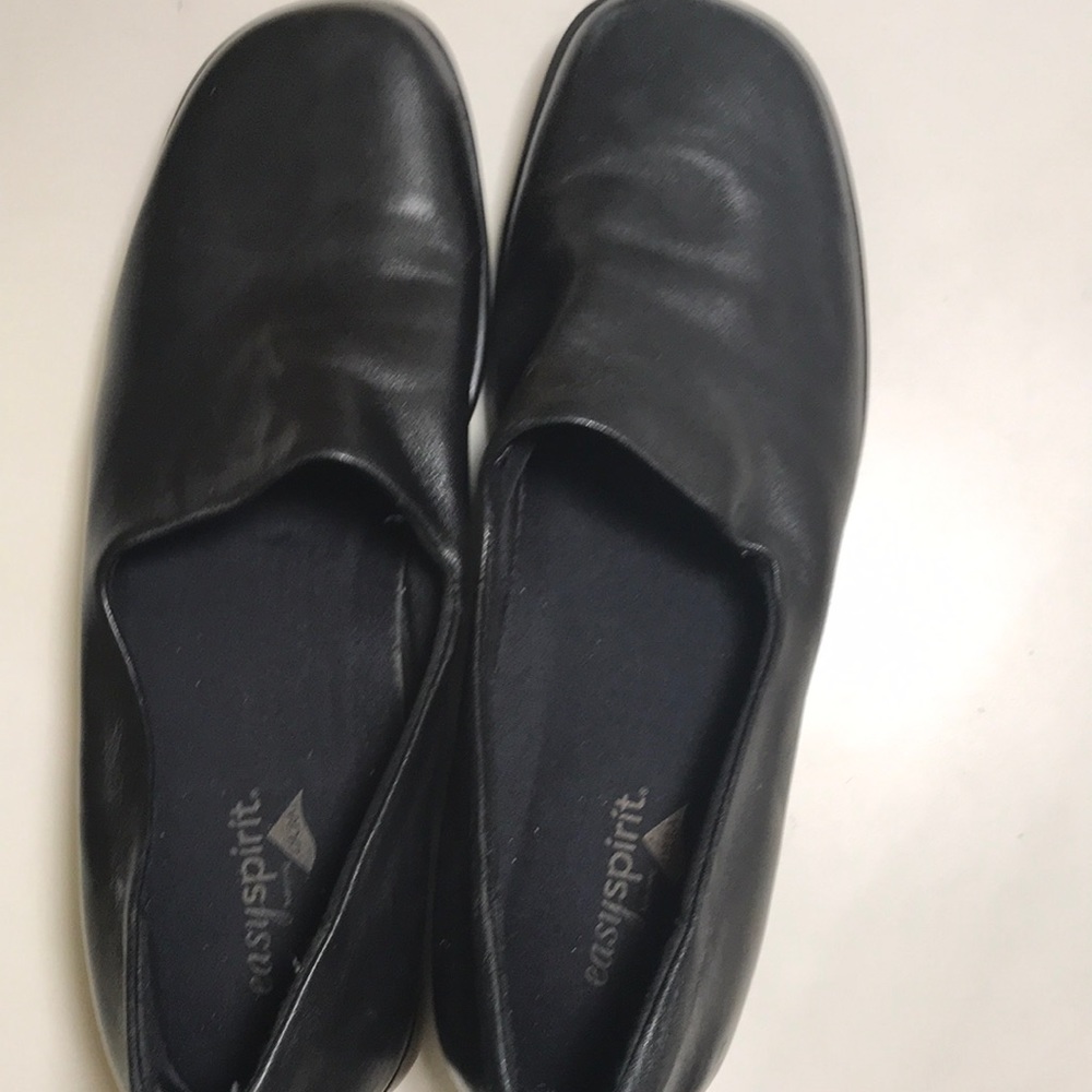 Easy Spirit Repartee’s women’s black wedge slip on size 7 1/2 N